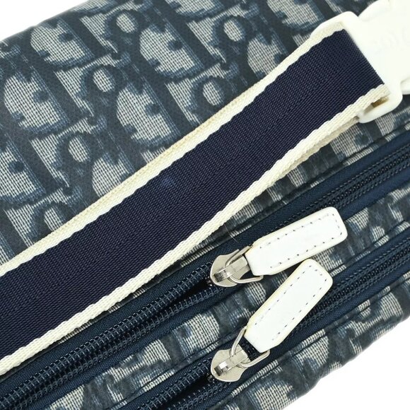 Christian Dior Navy Trotter Saddle Belt Bum Bag Pouch MC0023 143067 - Picture 4 of 10